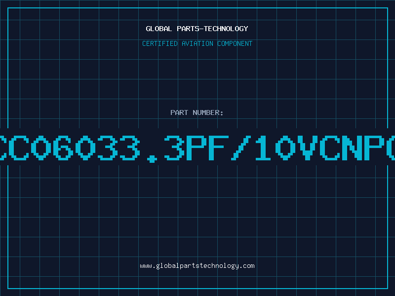 Aviation Part CC06033.3PF/10VCNPO