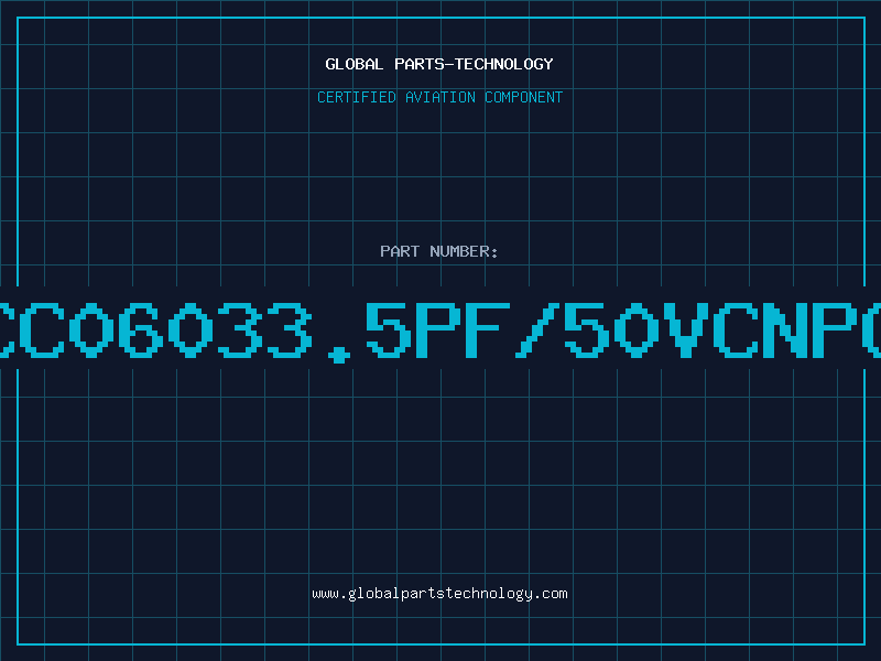 Aviation Part CC06033.5PF/50VCNPO