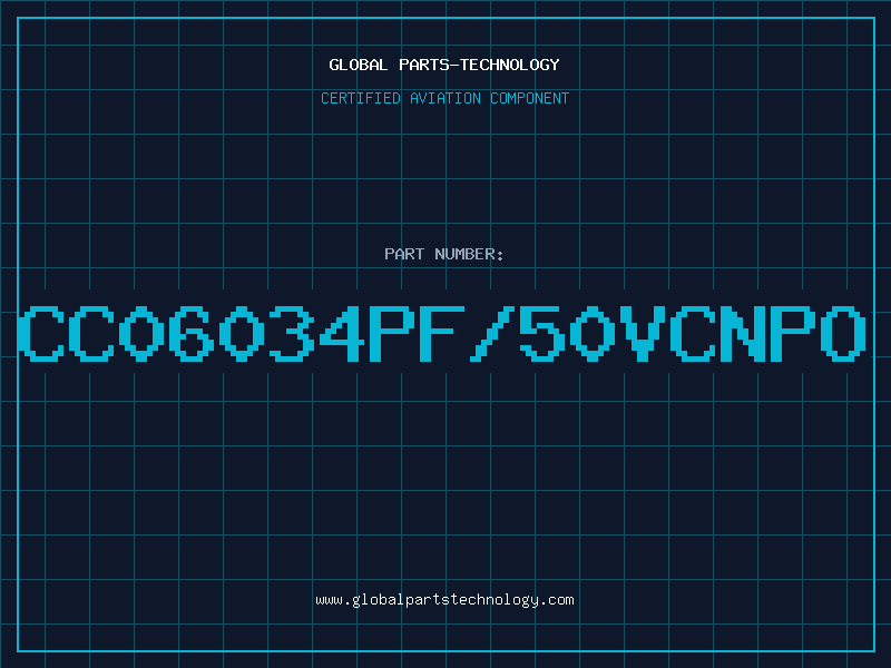 Aviation Part CC06034PF/50VCNPO