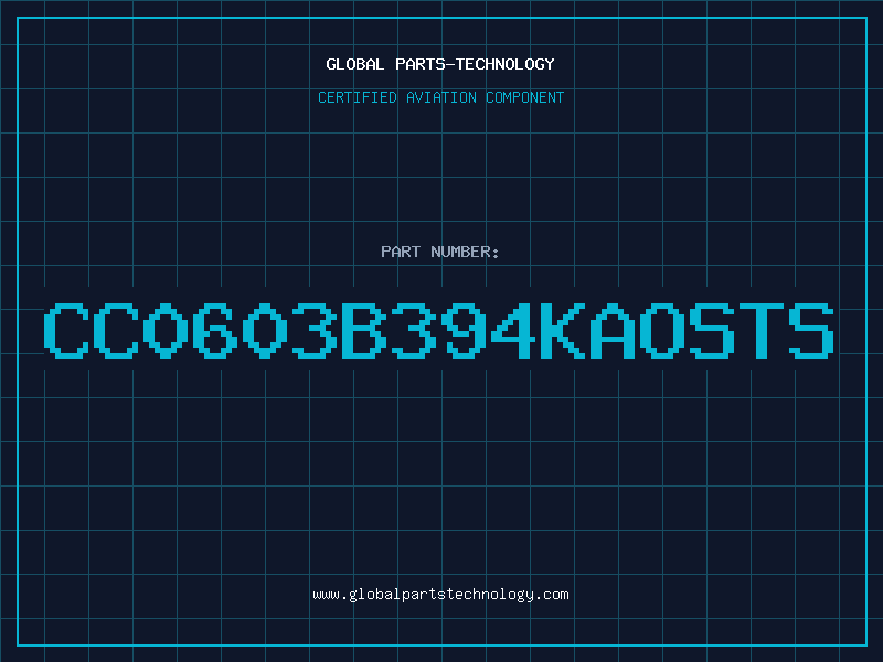 Aviation Part CC0603B394KAOSTS