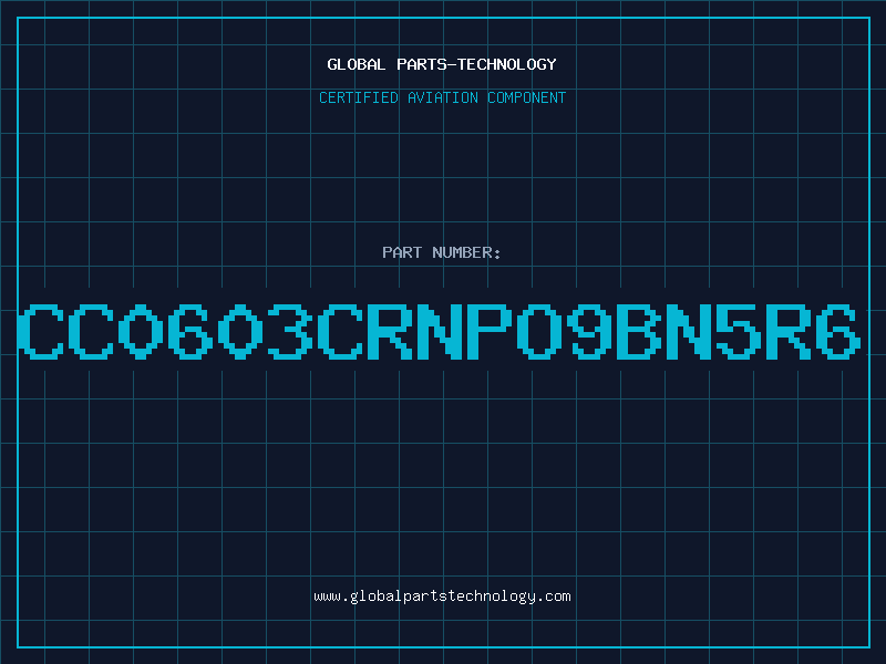 Aviation Part CC0603CRNPO9BN5R6