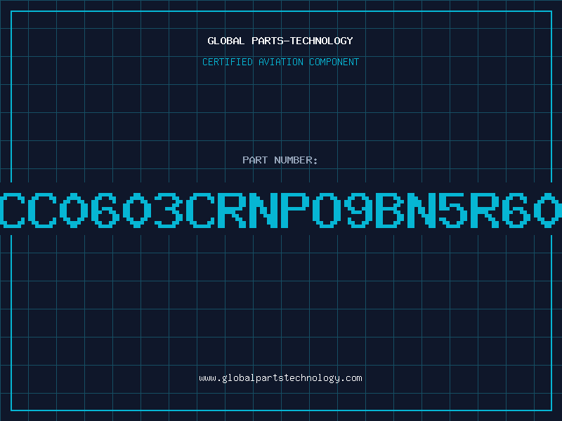 Aviation Part CC0603CRNPO9BN5R60