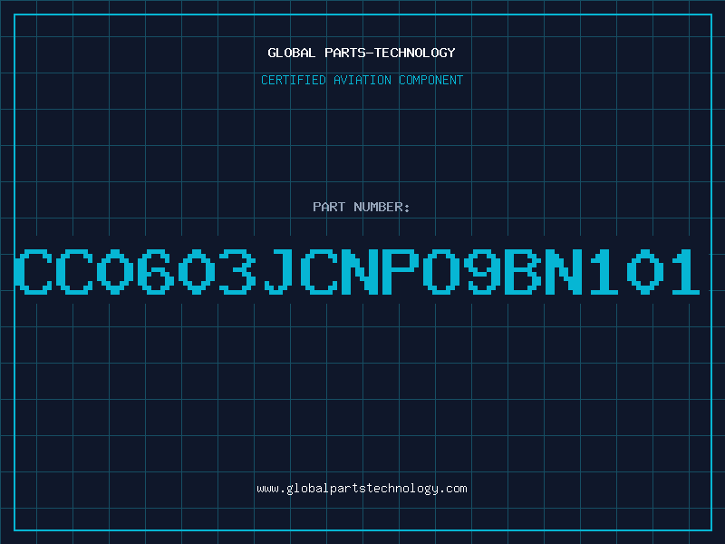 Aviation Part CC0603JCNPO9BN101
