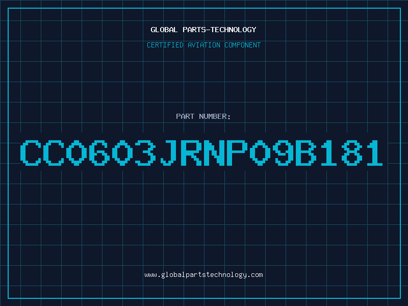 Aviation Part CC0603JRNP09B181