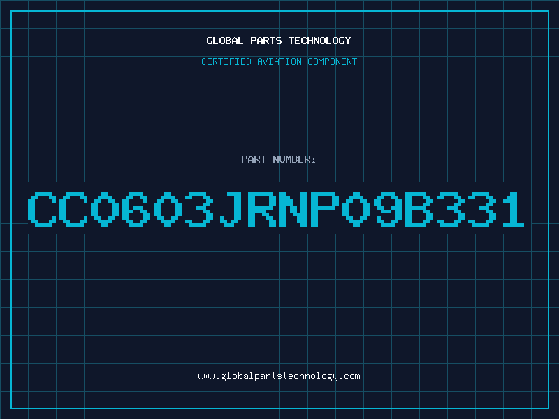 Aviation Part CC0603JRNP09B331