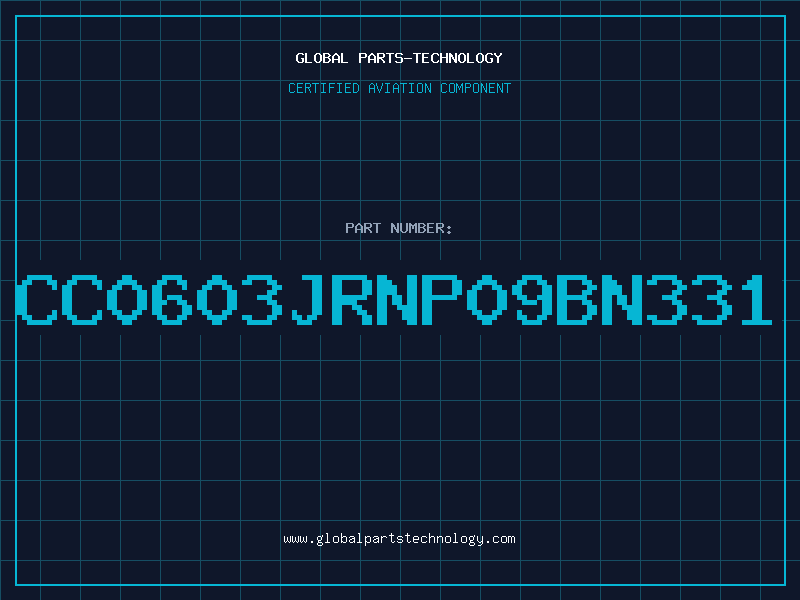 Aviation Part CC0603JRNP09BN331