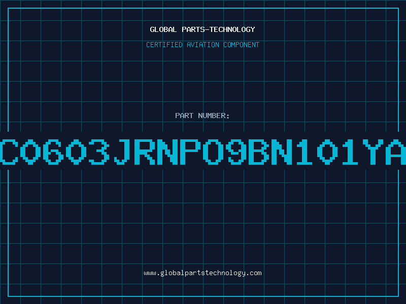 Aviation Part CC0603JRNPO9BN101YAG