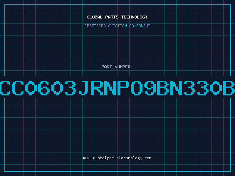 Aviation Part CC0603JRNPO9BN330B