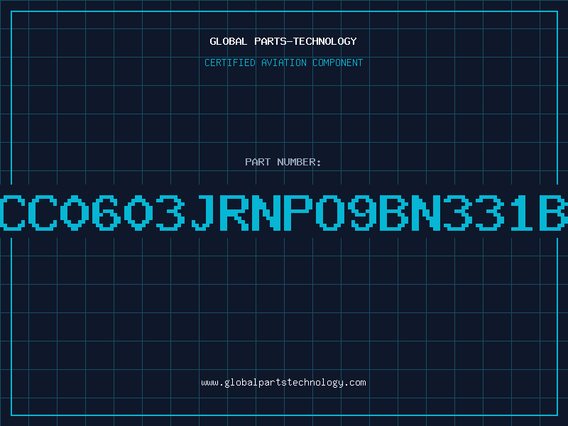 Aviation Part CC0603JRNPO9BN331B