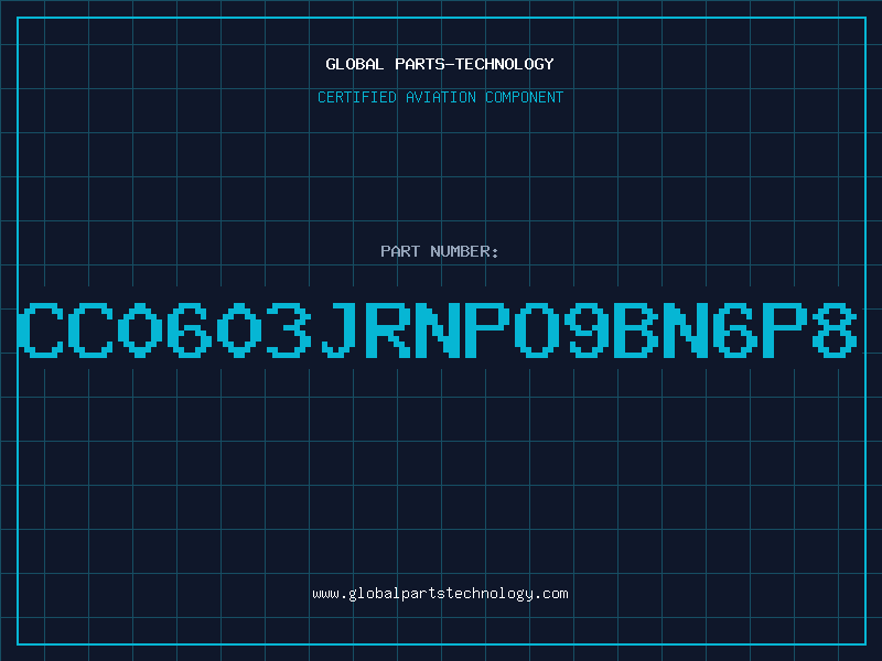 Aviation Part CC0603JRNPO9BN6P8