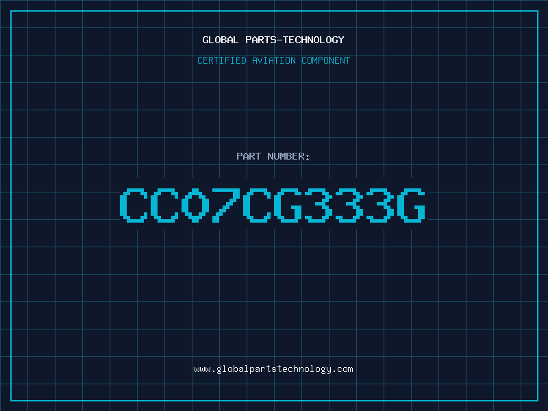 Aviation Part CC07CG333G