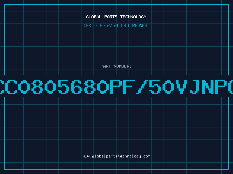 Aviation Part CC0805680PF/50VJNPO