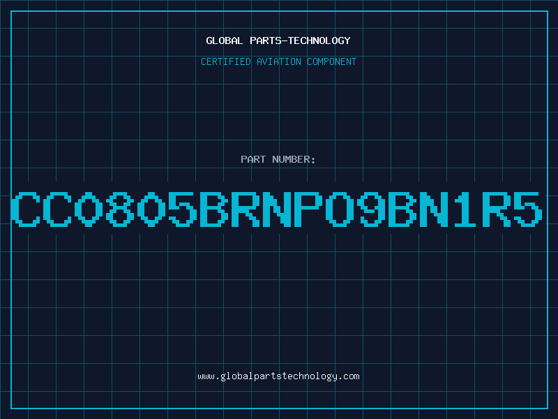 Aviation Part CC0805BRNPO9BN1R5