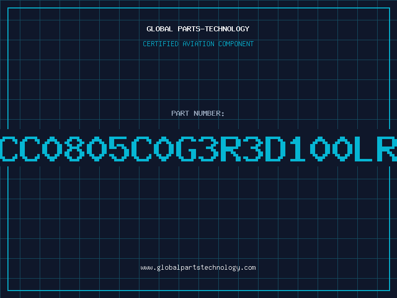 Aviation Part CC0805C0G3R3D100LR