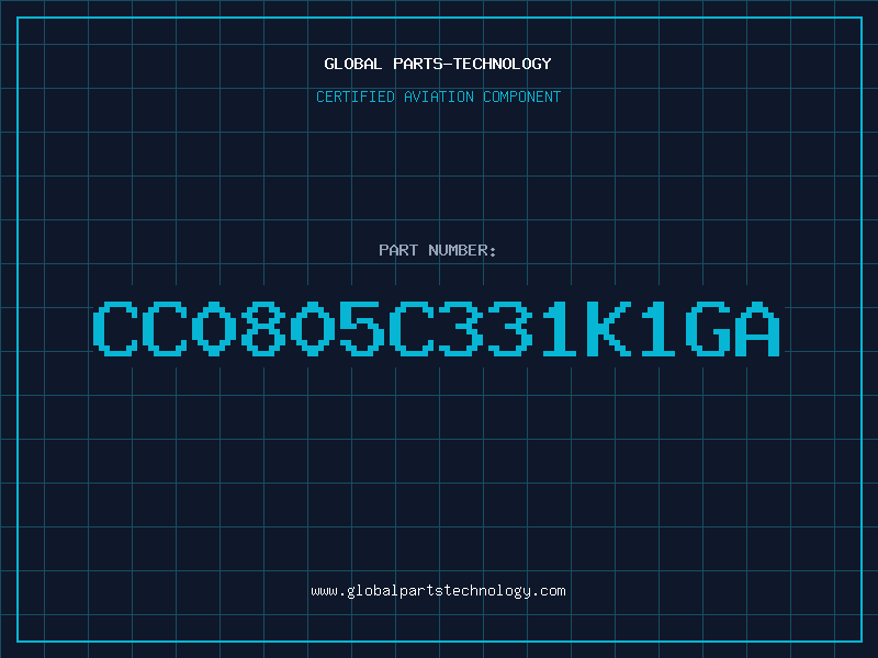 Aviation Part CC0805C331K1GA