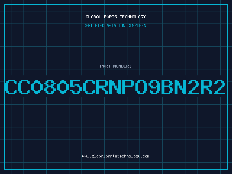 Aviation Part CC0805CRNPO9BN2R2