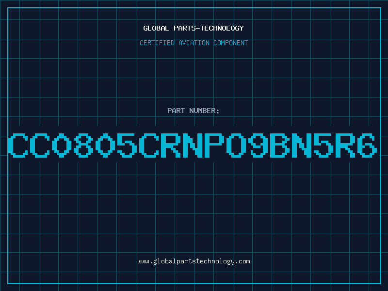 Aviation Part CC0805CRNPO9BN5R6