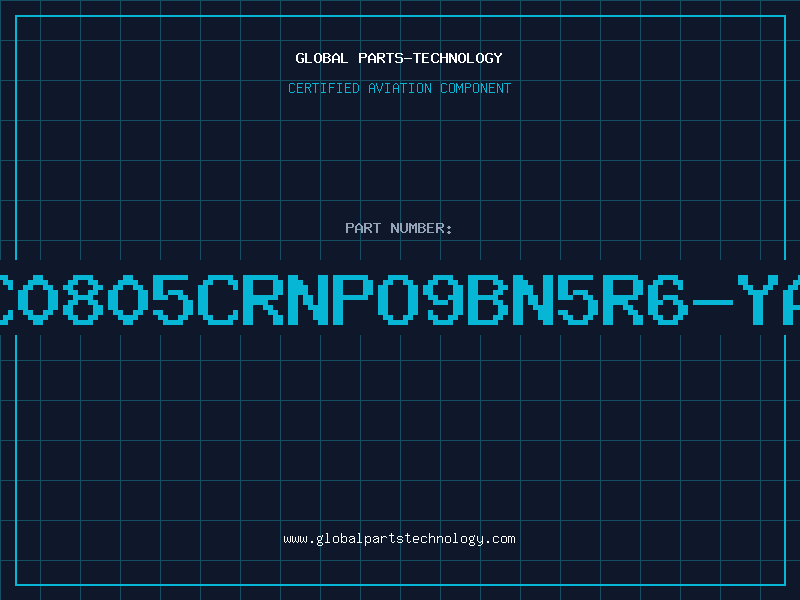 Aviation Part CC0805CRNPO9BN5R6-YAG