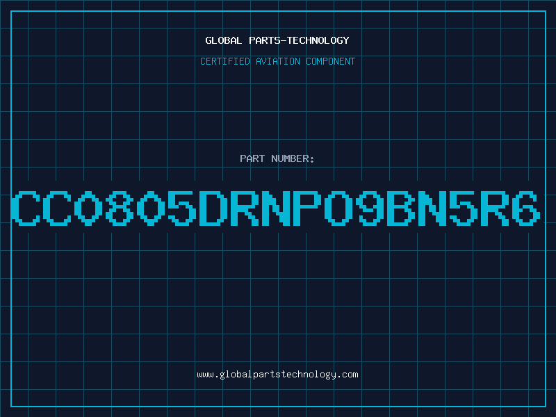 Aviation Part CC0805DRNPO9BN5R6