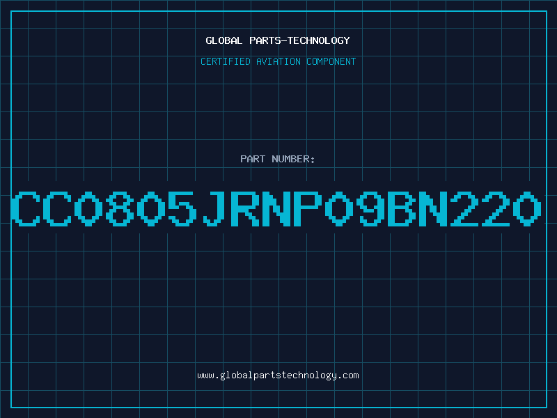 Aviation Part CC0805JRNP09BN220