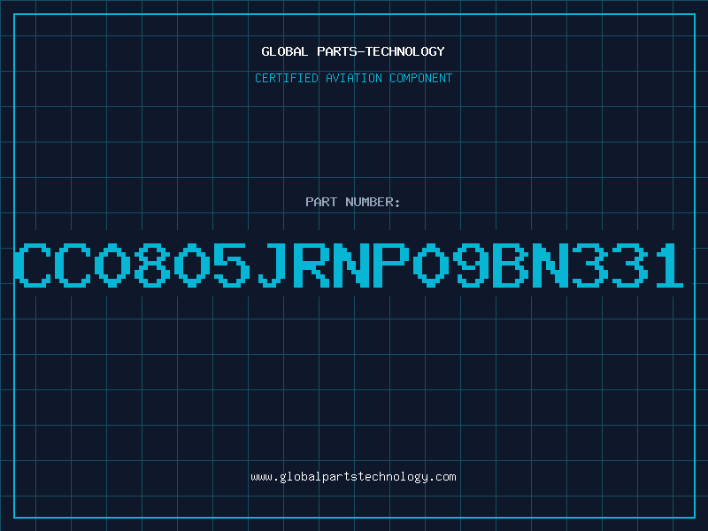 Aviation Part CC0805JRNP09BN331