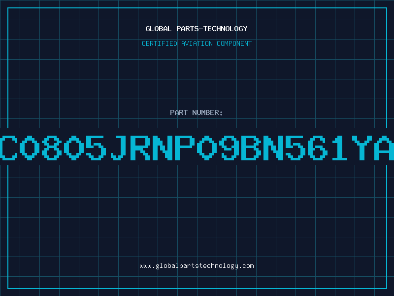 Aviation Part CC0805JRNP09BN561YAG