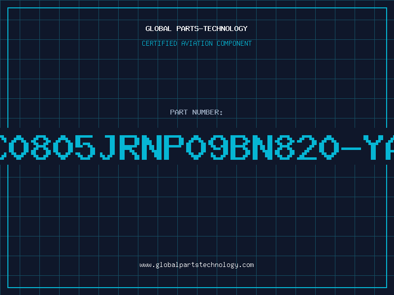 Aviation Part CC0805JRNP09BN820-YAG