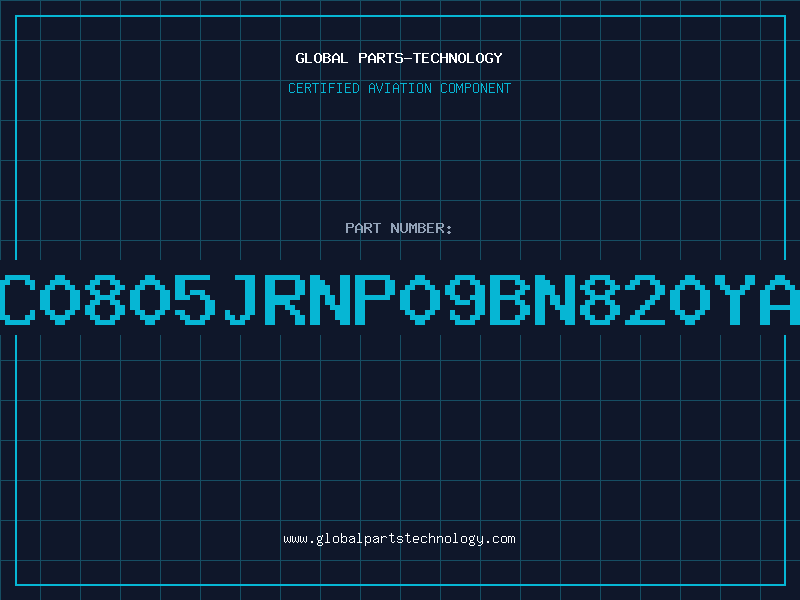 Aviation Part CC0805JRNP09BN820YAG
