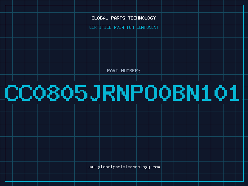 Aviation Part CC0805JRNPO0BN101