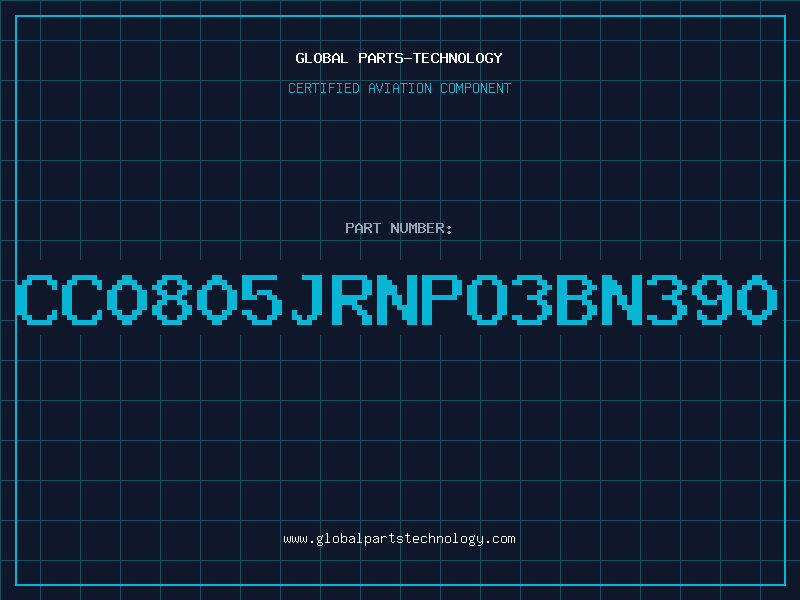 Aviation Part CC0805JRNPO3BN390