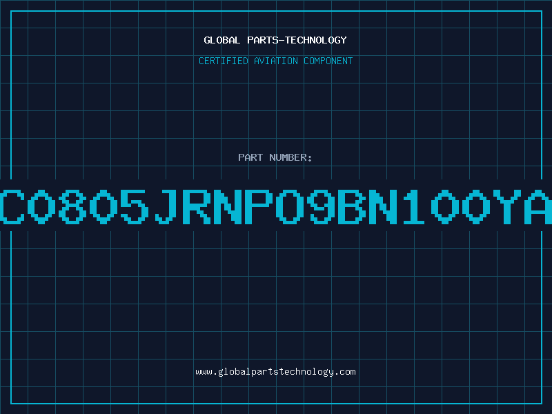 Aviation Part CC0805JRNPO9BN100YAG