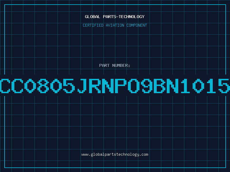 Aviation Part CC0805JRNPO9BN1015