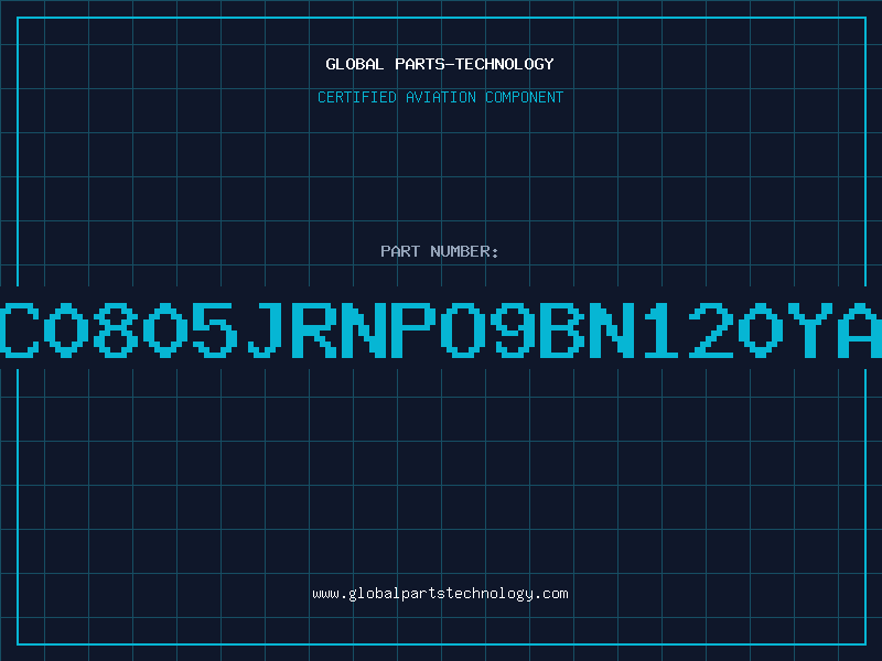 Aviation Part CC0805JRNPO9BN120YAG