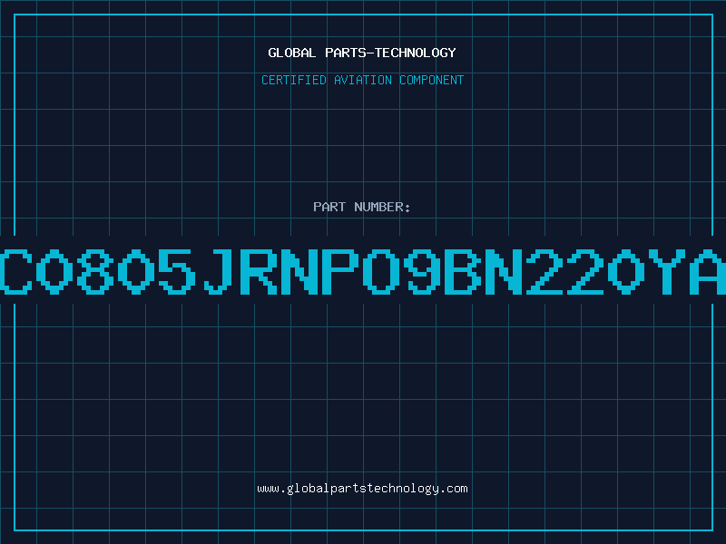 Aviation Part CC0805JRNPO9BN220YAG