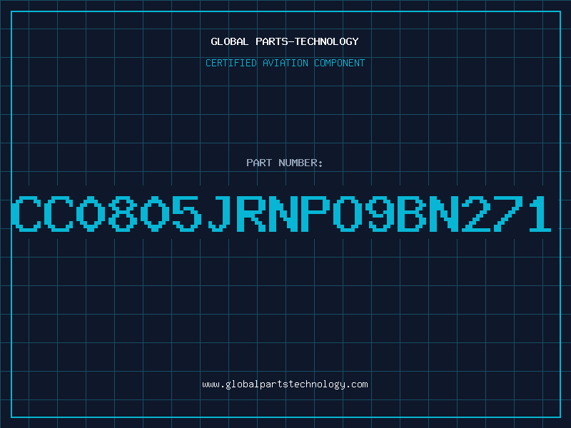Aviation Part CC0805JRNPO9BN271