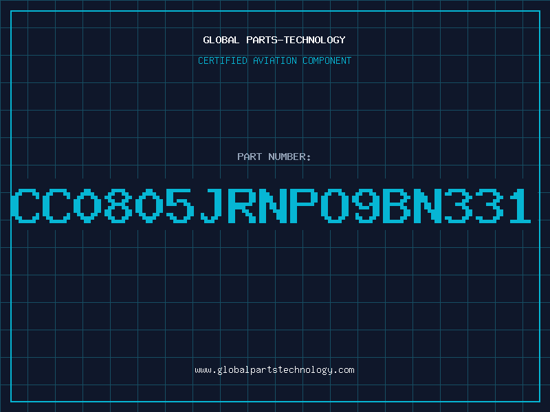 Aviation Part CC0805JRNPO9BN331