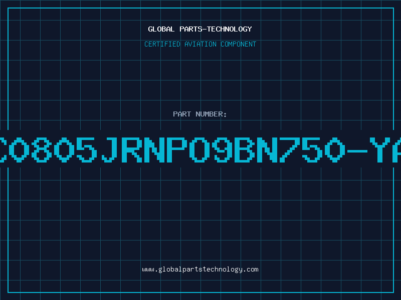 Aviation Part CC0805JRNPO9BN750-YAG