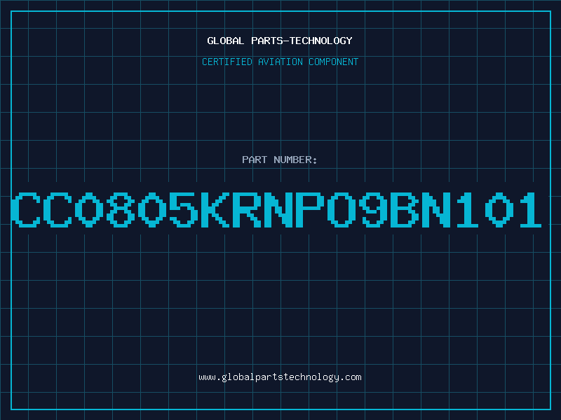 Aviation Part CC0805KRNPO9BN101