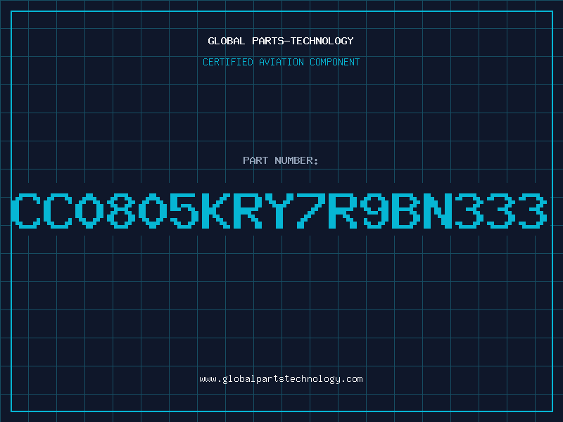 Aviation Part CC0805KRY7R9BN333