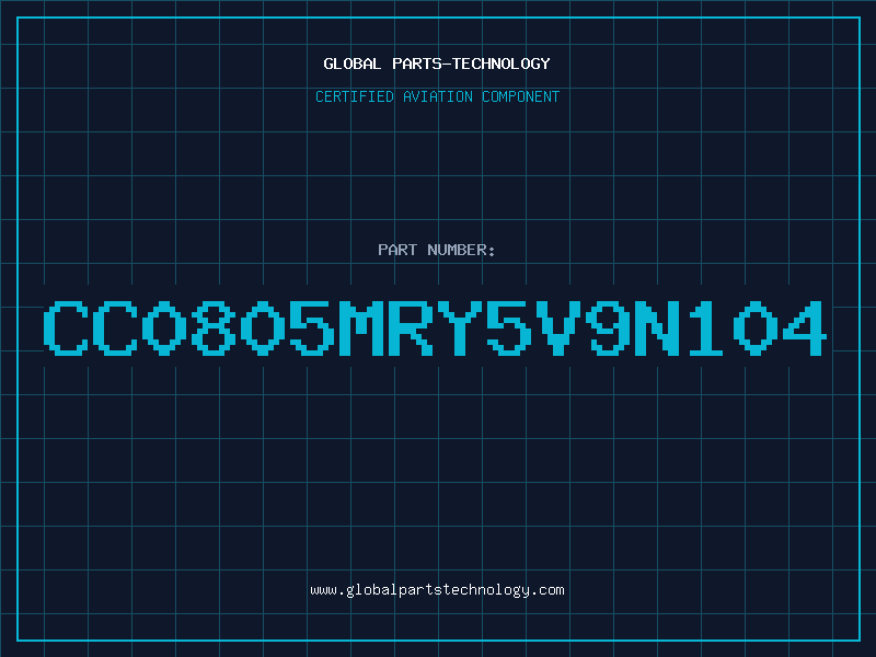 Aviation Part CC0805MRY5V9N104