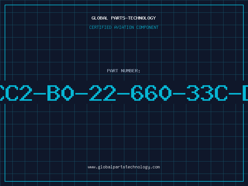 Aviation Part CC2-B0-22-660-33C-D