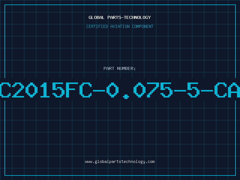 Aviation Part CC2015FC-0.075-5-CAD