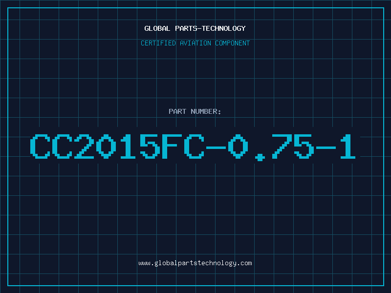Aviation Part CC2015FC-0.75-1