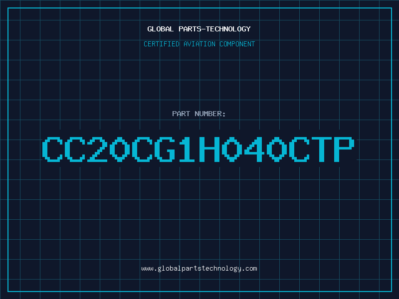 Aviation Part CC20CG1H040CTP