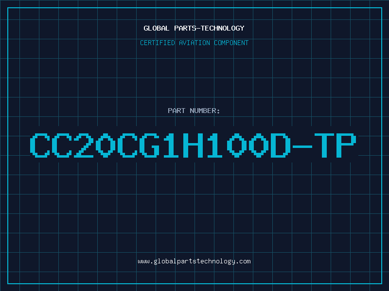 Aviation Part CC20CG1H100D-TP