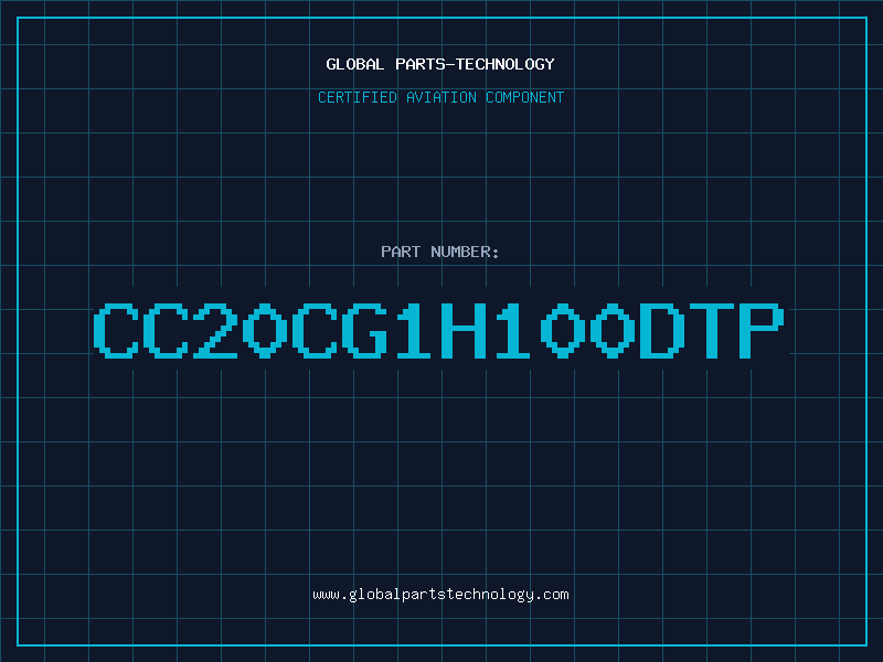 Aviation Part CC20CG1H100DTP