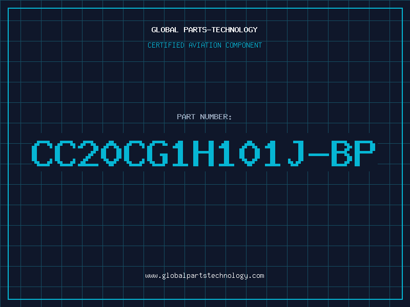 Aviation Part CC20CG1H101J-BP