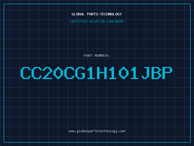 Aviation Part CC20CG1H101JBP