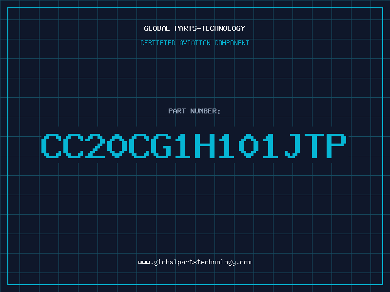 Aviation Part CC20CG1H101JTP