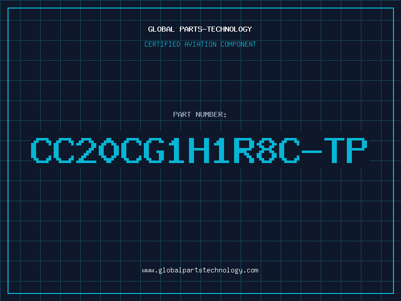Aviation Part CC20CG1H1R8C-TP